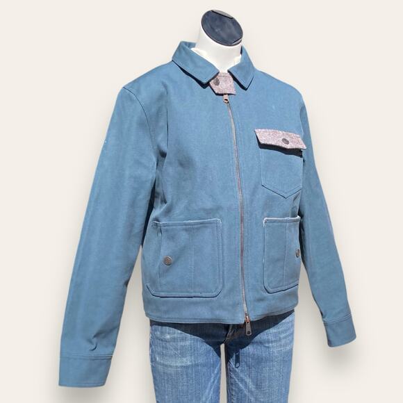 UNITED BY BLUE Women's Bison Utility Canvas Chore Jacket Women’s medium - Picture 2 of 10